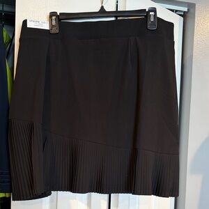 Chico's Asymmetrical Black Skirt